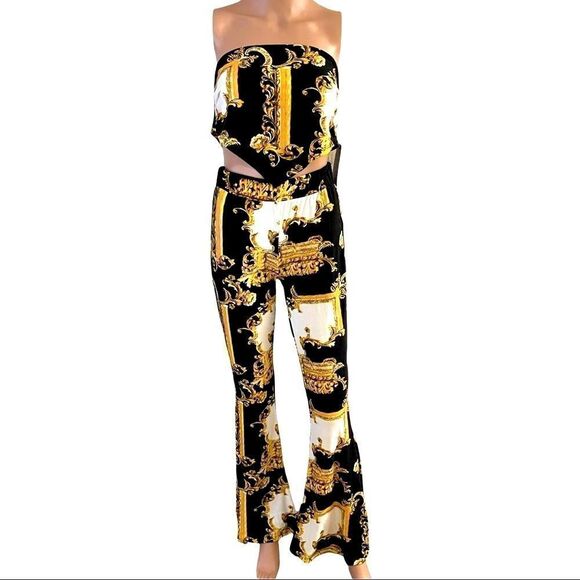 J for Justify Bandana Pants Set SMALL NWT - Picture 1 of 8